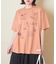 32/-スラブ天竺 マリン 刺繍 Tシャツ