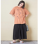 32/-スラブ天竺 マリン 刺繍 Tシャツ