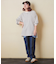 8オンス リサイクル デニム 切替 ジョガー パンツ