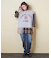 チェック × カットソー シャツ ドッキング プルオーバー