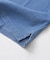 インディゴ 天竺 布帛 切替 7分袖 Tシャツ