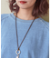 インディゴ 天竺 バックプリント ランタンスリーブ Tシャツ