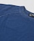インディゴ 天竺 バックプリント ランタンスリーブ Tシャツ