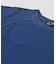 インディゴ 天竺 バックプリント ランタンスリーブ Tシャツ