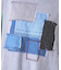 デニム パッチワーク モチーフ Tシャツ