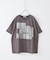 デニム パッチワーク モチーフ Tシャツ