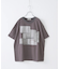 デニム パッチワーク モチーフ Tシャツ
