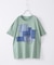 デニム パッチワーク モチーフ Tシャツ