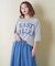 21/-天竺 ケミカル加工 ロゴパッチ Tシャツ