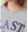 21/-天竺 ケミカル加工 ロゴパッチ Tシャツ