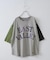 21/-天竺 ケミカル加工 ロゴパッチ Tシャツ