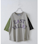 21/-天竺 ケミカル加工 ロゴパッチ Tシャツ