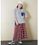 21/-天竺 ケミカル加工 デニム 組み合せ Tシャツ