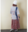 21/-天竺 ケミカル加工 デニム 組み合せ Tシャツ