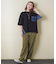 21/-天竺 ケミカル加工 デニム 組み合せ Tシャツ