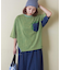 21/-天竺 ケミカル加工 デニム 組み合せ Tシャツ