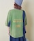 21/-天竺 ケミカル加工 デニム 組み合せ Tシャツ