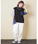 21/-天竺 ケミカル加工 デニム 組み合せ Tシャツ