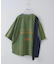21/-天竺 ケミカル加工 デニム 組み合せ Tシャツ