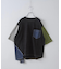 21/-天竺 ケミカル加工 デニム 組み合せ Tシャツ