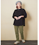 ピーチツイル 製品染 らくしゅっと パンツ