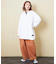 ピーチツイル 製品染 らくゆるっと パンツ