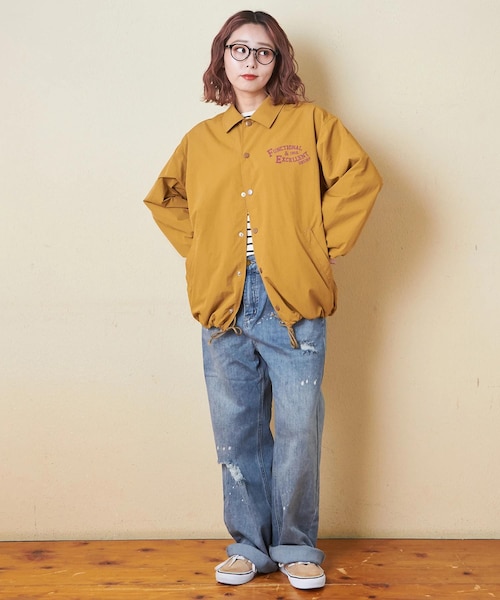 ダメージ加工 デニム ワイド パンツ｜キューブシュガーの通販