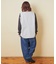 ムラ糸ツイル Vネック ベスト