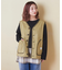 ムラ糸ツイル Vネック ベスト