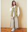 ムラ糸ツイル Vネック ベスト