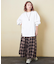 10/-スラブ天竺 バックプリント ビッグ Tシャツ