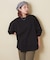 10/-スラブ天竺 バックプリント ビッグ Tシャツ
