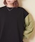 10/-スラブ天竺 バックプリント ビッグ Tシャツ