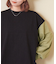 10/-スラブ天竺 バックプリント ビッグ Tシャツ