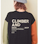 10/-スラブ天竺 バックプリント ビッグ Tシャツ