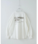 10/-スラブ天竺 バックプリント ビッグ Tシャツ