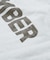 10/-スラブ天竺 バックプリント ビッグ Tシャツ