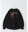 10/-スラブ天竺 バックプリント ビッグ Tシャツ