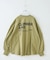 10/-スラブ天竺 バックプリント ビッグ Tシャツ