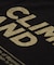 10/-スラブ天竺 バックプリント ビッグ Tシャツ