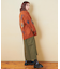 カレッジ ロゴ モチーフ ジャガード ニット カーディガン