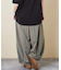 【昨年の人気アイテムが再登場】ストライプ タック バルーン パンツ