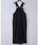綿 ツイル ワイド サロペット パンツ