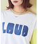 32s天竺 ロゴプリント Tシャツ