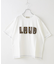 32s天竺 ロゴプリント Tシャツ