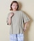 32/-天竺 シャーリング 半袖 Tシャツ