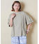 32/-天竺 シャーリング 半袖 Tシャツ