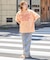 21/-OE天竺 汗染み防止 加工 ロゴプリント Tシャツ