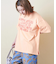 21/-OE天竺 汗染み防止 加工 ロゴプリント Tシャツ