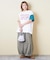 21/-OE天竺 汗染み防止 加工 ロゴプリント Tシャツ